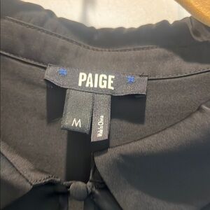 Paige Black Blouse